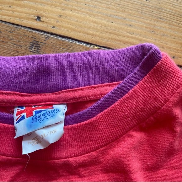 RARE vintage 80 reebok pump it up shirt men’s XL - Picture 2 of 2